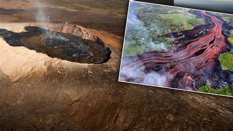K­i­l­a­u­e­a­ ­Y­a­n­a­r­d­a­ğ­ı­ ­b­i­r­ ­y­ı­l­d­a­ ­ü­ç­ü­n­c­ü­ ­k­e­z­ ­p­a­t­l­a­d­ı­